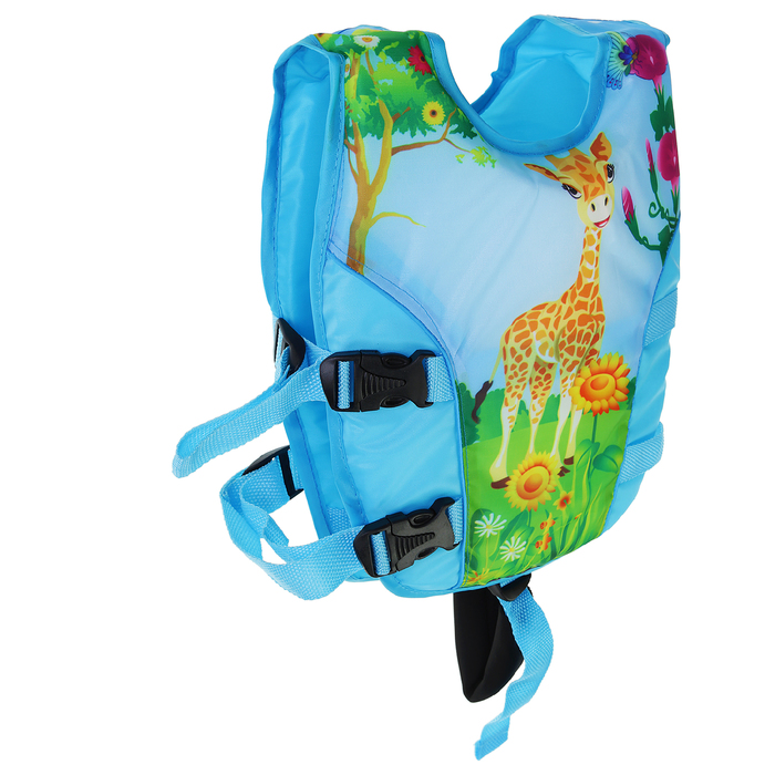 Жилет для плавания детский "Жираф" разм. M (от 18-24 кг)