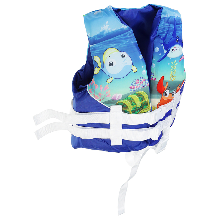 Жилет для плавания детский "Морские сокровища" разм. L (от 25-50 кг)