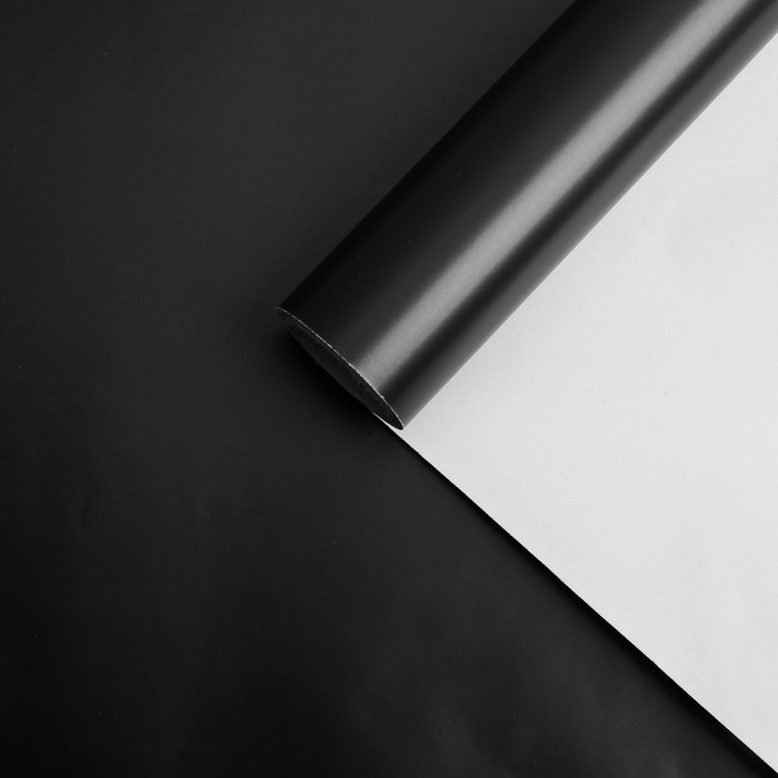 Бумага крафт, чёрный, 0,7 х 10 м