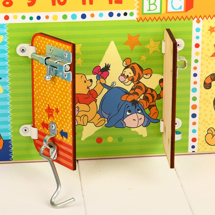 Бизиборд, Медвежонок Винни, 50х50 см