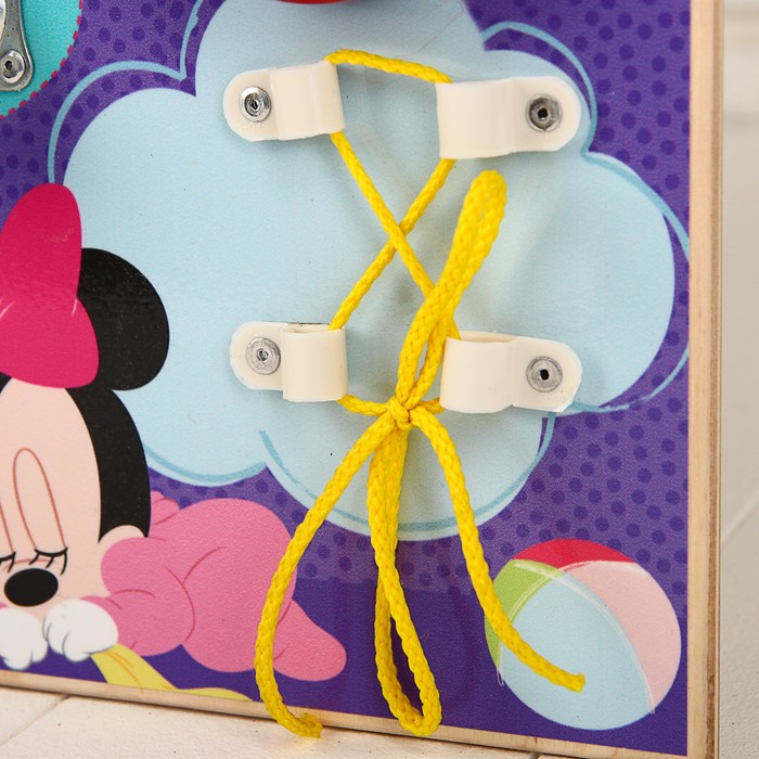 Бизиборд, Минни Маус, 50х50 см