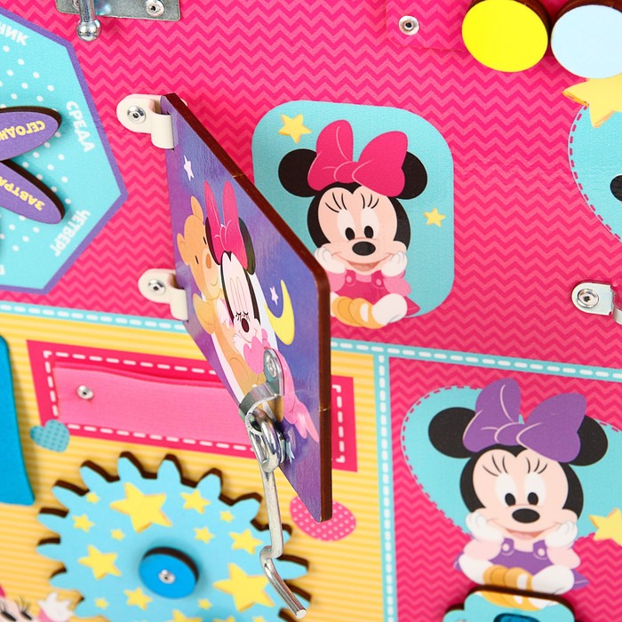 Бизиборд, Минни Маус, 50х50 см