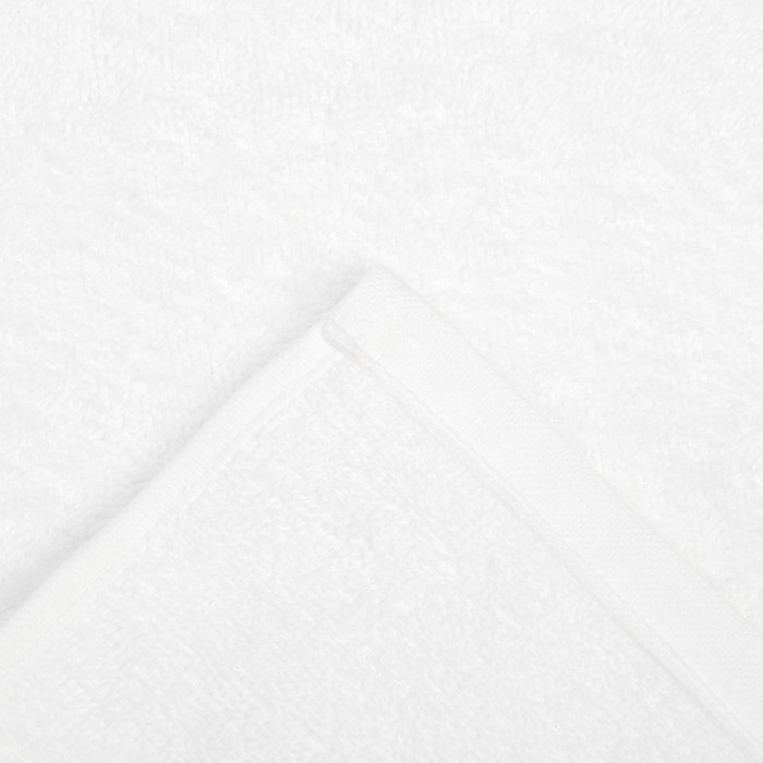 Полотенце «Экономь и Я» Снеговик 50×90 см, цвет белый, 100% хлопок, 340 г/м²