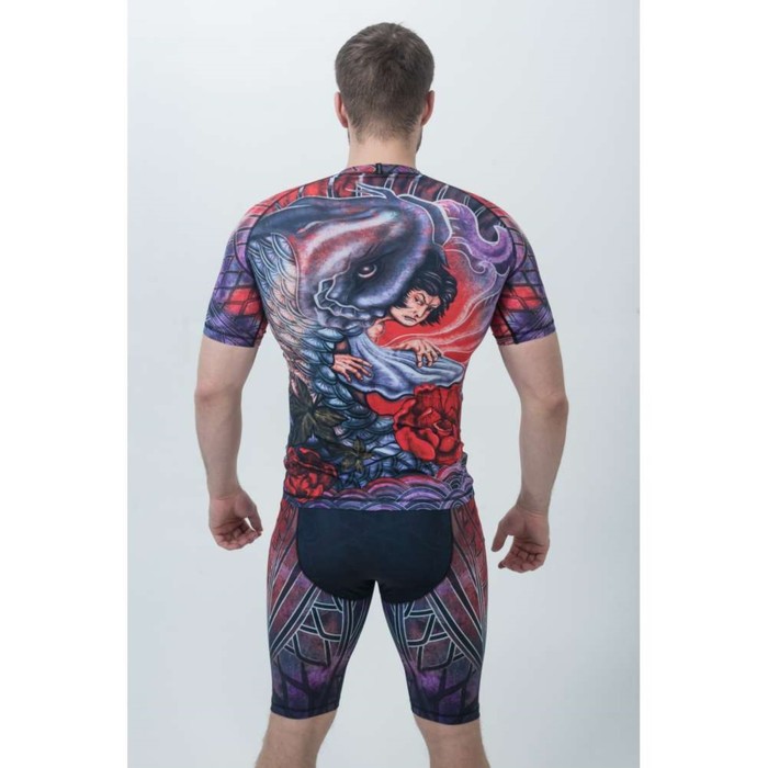 Рашгард мужской Kintaro - короткий рукав, размер ХL