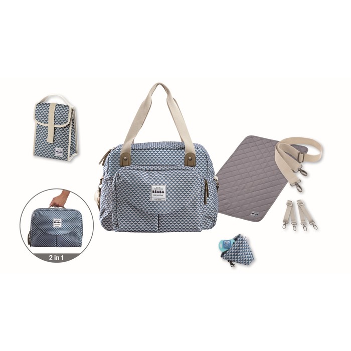 Сумка для мамы BAEBA CHANGING BAG GENEVA II BLUE