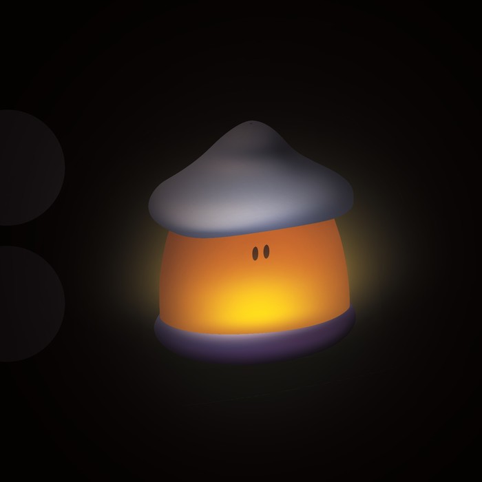 Светильник-ночник LED PIXIE NIGHT LIGHT SOFT MINERAL переносной, небьющийся (USB)