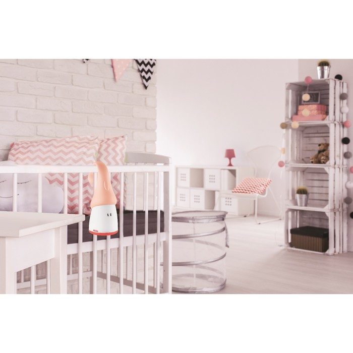 Светильник-ночник LED PIXIE NIGHT LIGHT TORCH CORAIL переносной, небьющийся (USB)