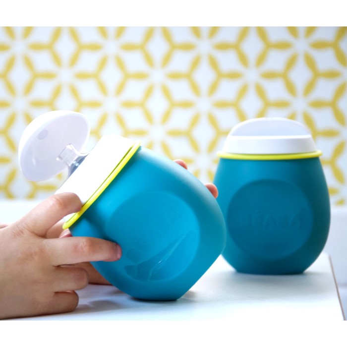 Поильник-контейнер детский из силикона SET BABYSQUEEZ' &PORTION