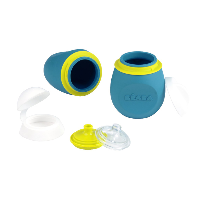 Поильник-контейнер детский из силикона SET BABYSQUEEZ' &PORTION