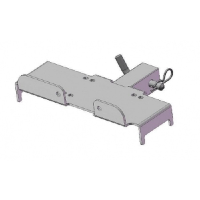 Площадка для крепления лебедки (50х50), сталь 5 мм