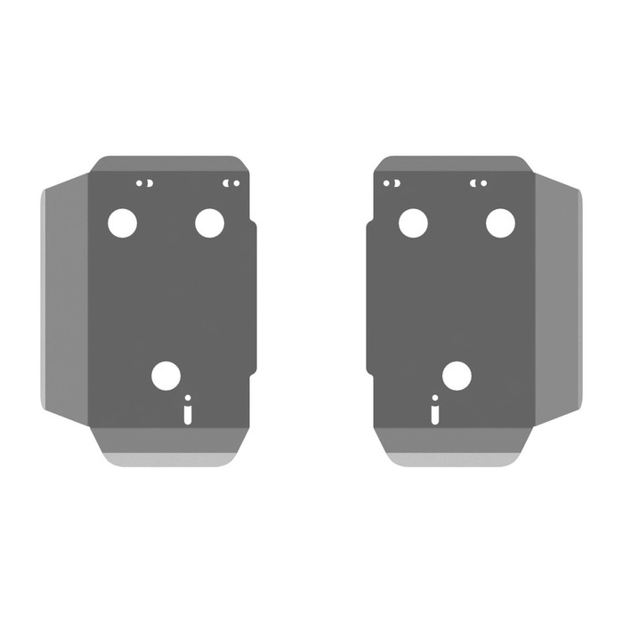 Защита рычагов KAWASAKI BruteForce KVF, 750, 2006-2012, AL 4 мм