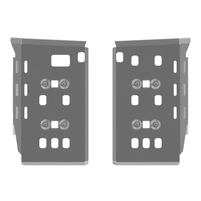 Защита порогов, STELS 500H/700Н, HISUN ATV 500/700, 2012-, AL 4 мм