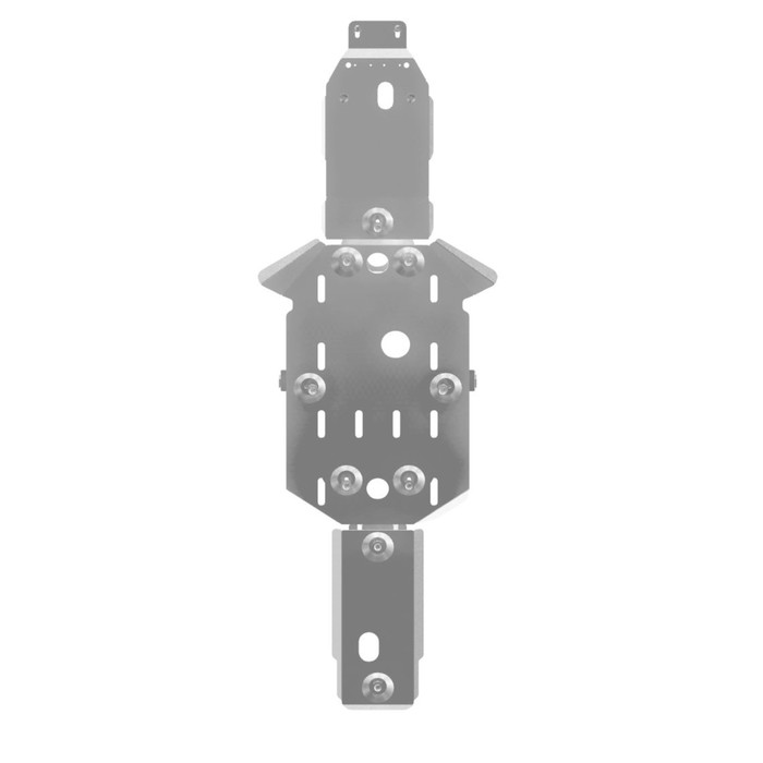 Защита днища, ARCTIC CAT 500/650/700/700i EFI, 2006-14; Mud Pro H1 2009-11, AL 4 мм