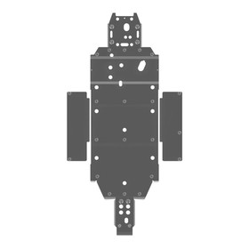 

Защита днища, POLARIS RZR S 800 EFI, 2009-, RZR 800 EFI, 2008-,AL 4 мм