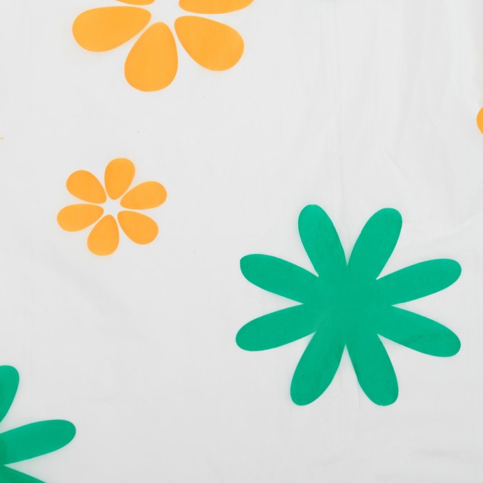 Скатерть для дачи Хозяюшка Цветы 160×160 см