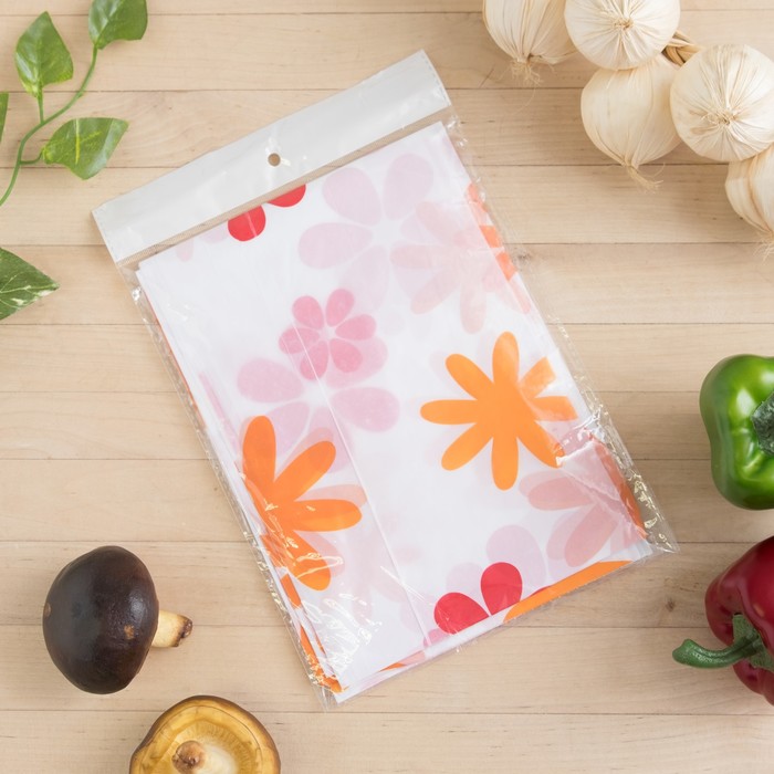 Скатерть для дачи Хозяюшка Цветы 160×160 см