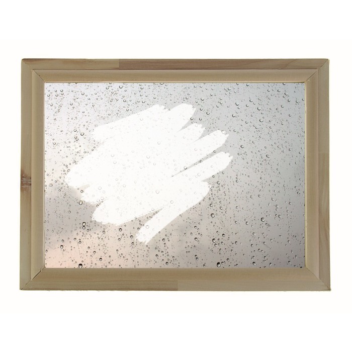 Окно глухое, 50х60 см, "Декор 1", двойной стеклопакет, "Добропаровъ"