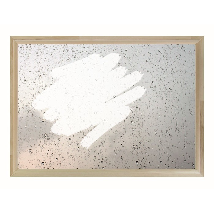 Окно глухое, 50х70 см, "Декор 1", двойной стеклопакет, "Добропаровъ"