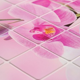 Панель ПВХ Мозаика Орхидея Розея 480*955*0,2мм от Сима-ленд