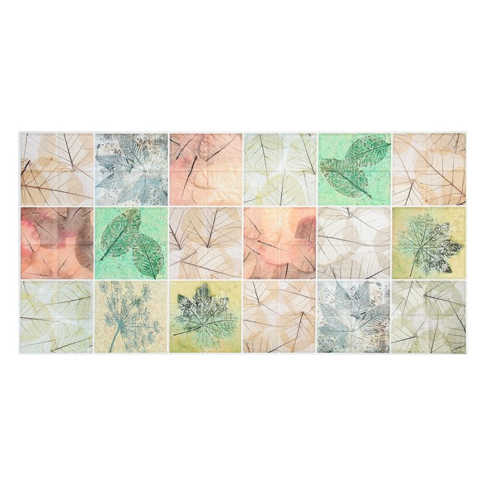 Панель ПВХ Граненый квадрат Ацернис 492*973*0,2мм