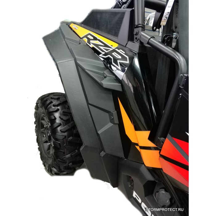 Расширители колесных арок, POLARIS RZR 1000 Turbo S, 1000, 2018 -, полиэтилен