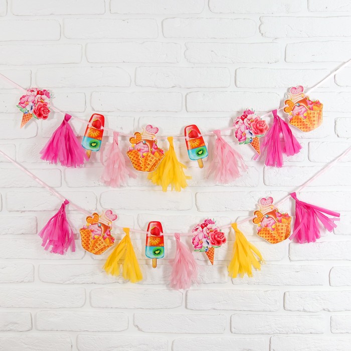 Гирлянда с тишью "Райское наслаждение", дл. 200 см