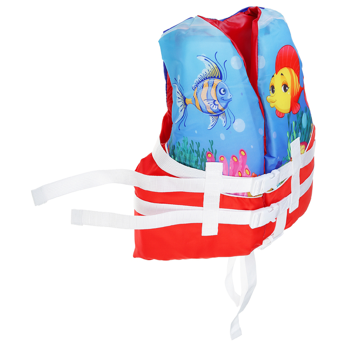 Жилет для плавания детский "Морские обитатели" разм. L (от 25-50 кг)