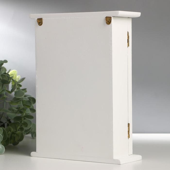 Ключница дерево 6 крючков "All you need is love" 24,5х18х7 см