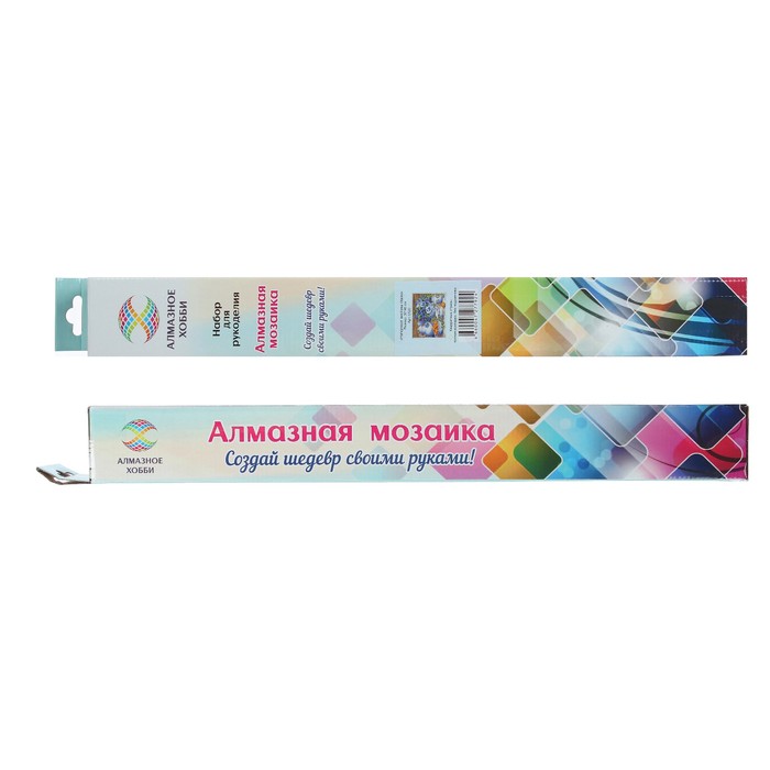 Картина стразами "Натюрморт анютины глазки"