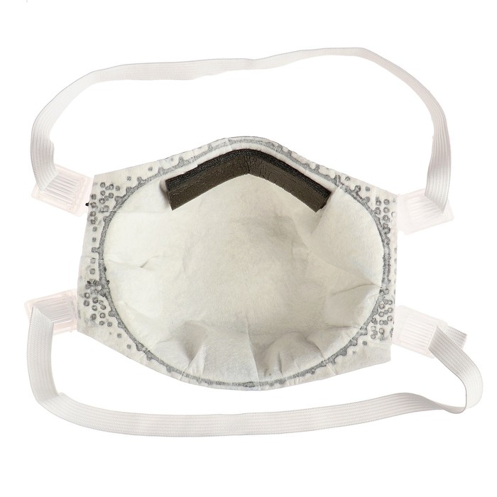 Респиратор Parus 3 Organic, FFP3 до 50 ПДК, чашеобразный, без клапана