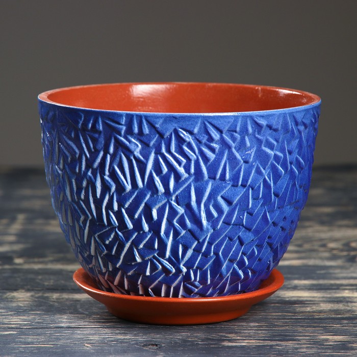 Горшок цветочный 3 л, микс видов