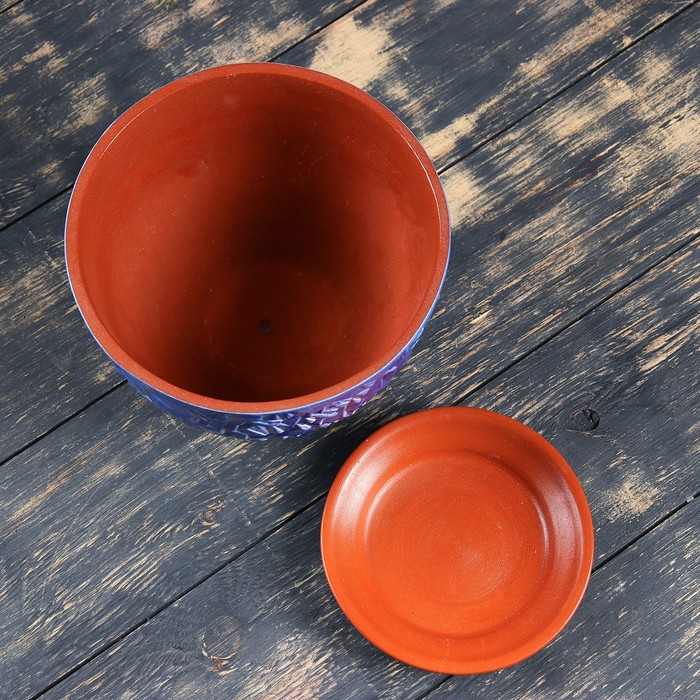 Горшок цветочный 3 л, микс видов