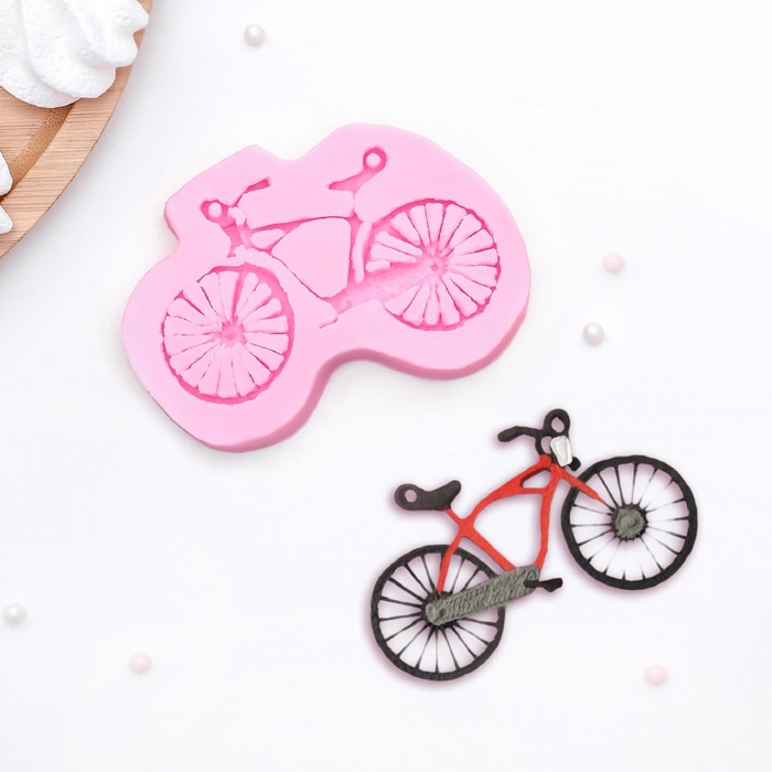 Молд 7х5х0,6 см "Велосипед"