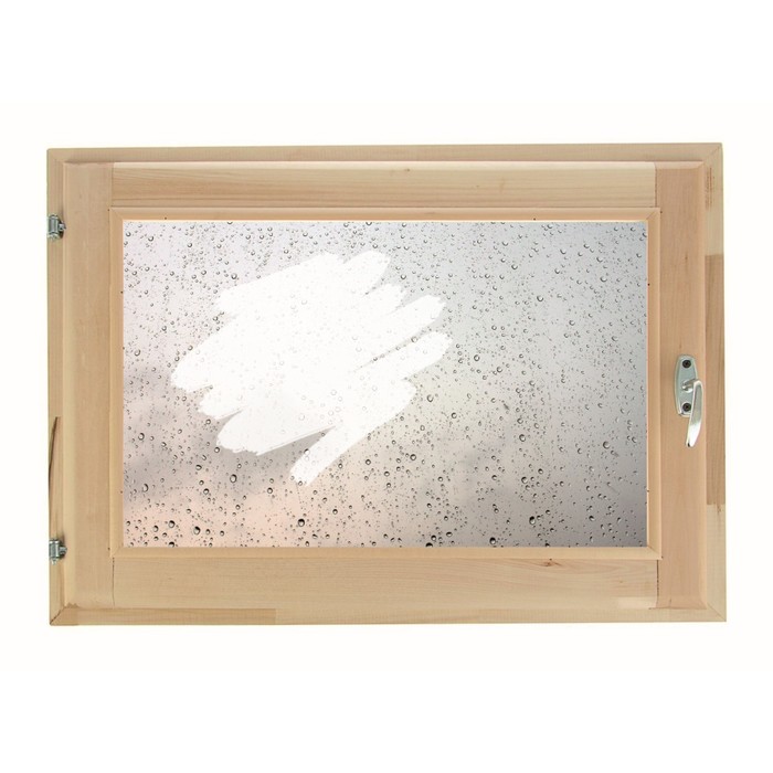 Окно 70х100 см, "Декор 1", двойной стеклопакет, уплотнитель, "Добропаровъ"