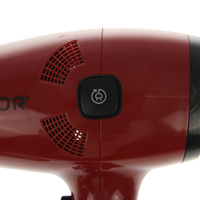 УЦЕНКА Фен Vigor HX-8090, 2400 Вт, 2 скорости, 3 темп.режима, красный