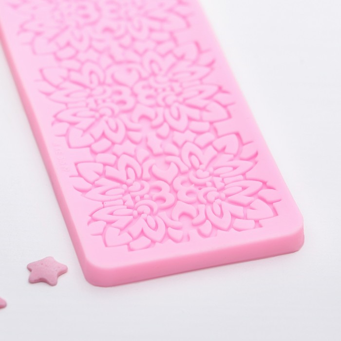 Коврик для айсинга 15,5х5х0,5 см "Крона"