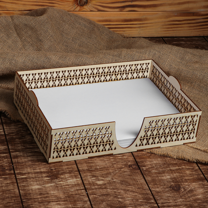 Лоток для бумаги а4 "Резной орнамент"