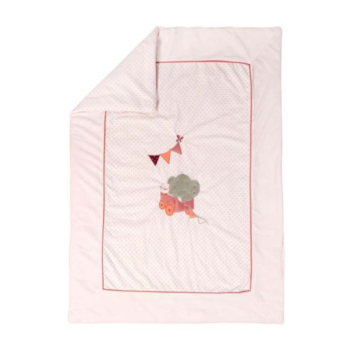 Плед Nattou Adele &amp; Valentine «Слоник» и «Мышка» 75 x 100 см, 424431