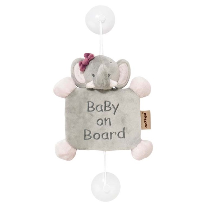 Игрушка-подвеска мягкая Nattou Baby on board Adele & Valentine «Слоник» 424356