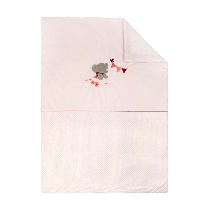 Плед Nattou Adele &amp; Valentine «Слоник» и «Мышка» 100 х 135 см, 424448