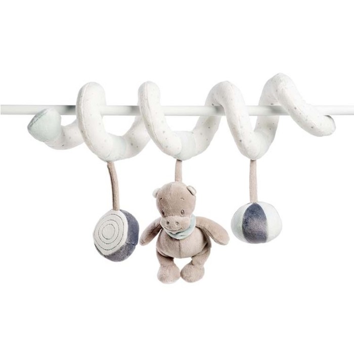 Подвеска-спираль Nattou Loulou, Lea & Hippolyte «Панда», «Леопард» & «Бегемот» 963299