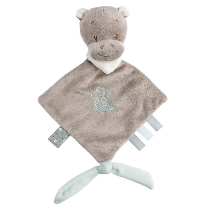Игрушка развивающая Nattou Doudou, малая, Loulou, Lea & Hippolyte «Бегемот» 963190