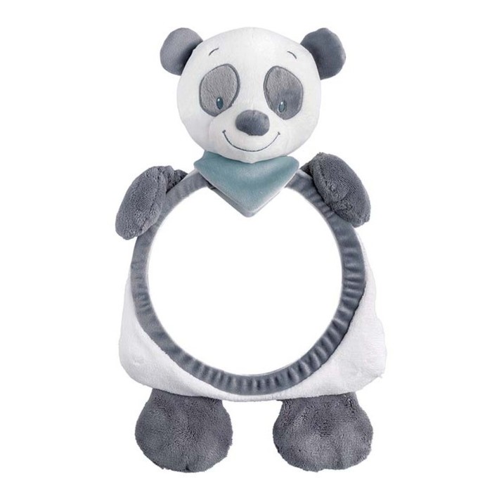 Зеркало для контроля за ребенком Nattou Mirror for car Loulou, Lea & Hippolyte «Панда» 963435 3945