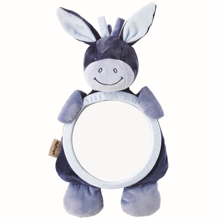 Зеркало для контроля за ребенком Nattou Mirror for car Alex & Bibou «Ослик» и «Кролик» 321334 3945