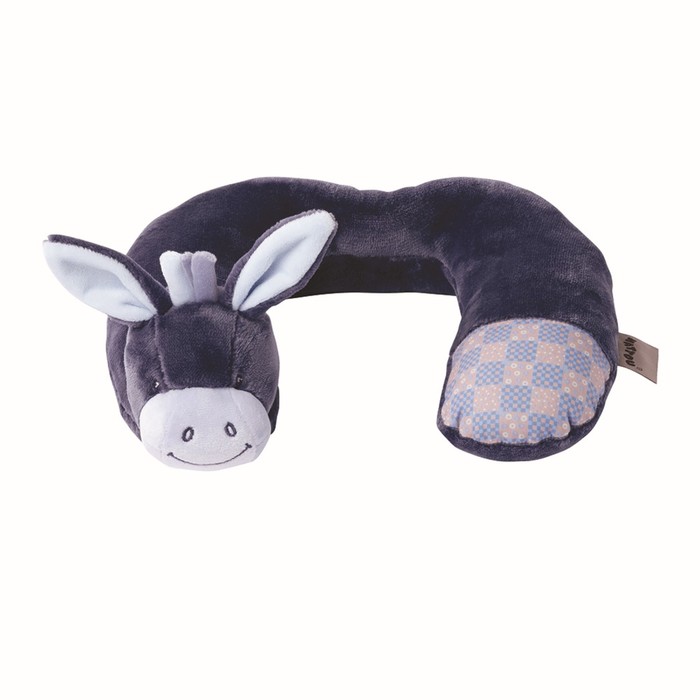 Подушка-подголовник Nattou Neck pillow Alex & Bibou «Ослик» 321372