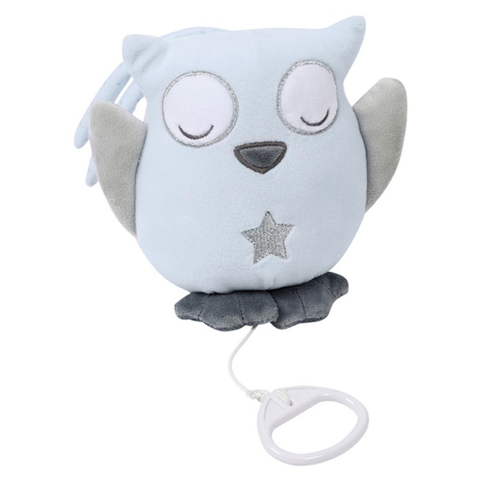 Игрушка мягкая Nattou Musical Soft toy Sam & Toby «Сова» музыкальная 604062