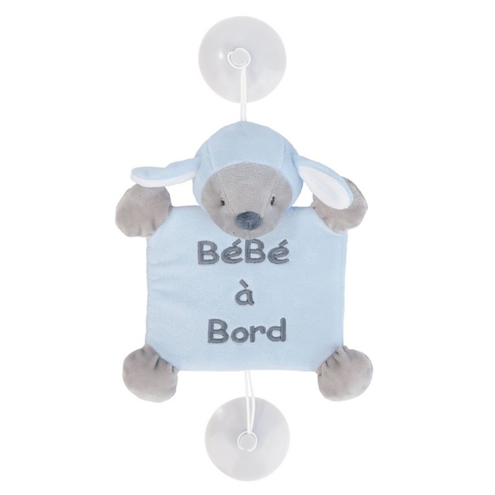 Игрушка-подвеска мягкая Nattou Baby on board Sam & Toby «Овечка» 604369