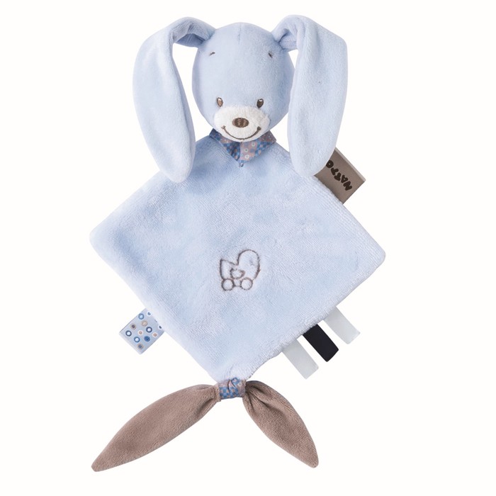 Игрушка развивающая Nattou Doudou, малая, Alex & Bibou «Кролик» 321129