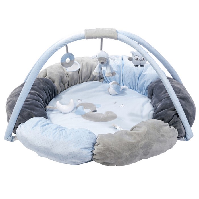 Развивающий коврик круглый Nattou Sam & Toby «Овечка» и «Собачка» 604260