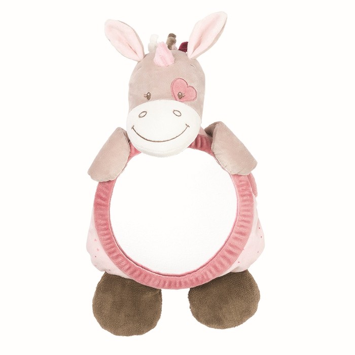 Зеркало для контроля за ребенком Nattou Mirror for car Nina, Jade & Lili «Единорог» 987363